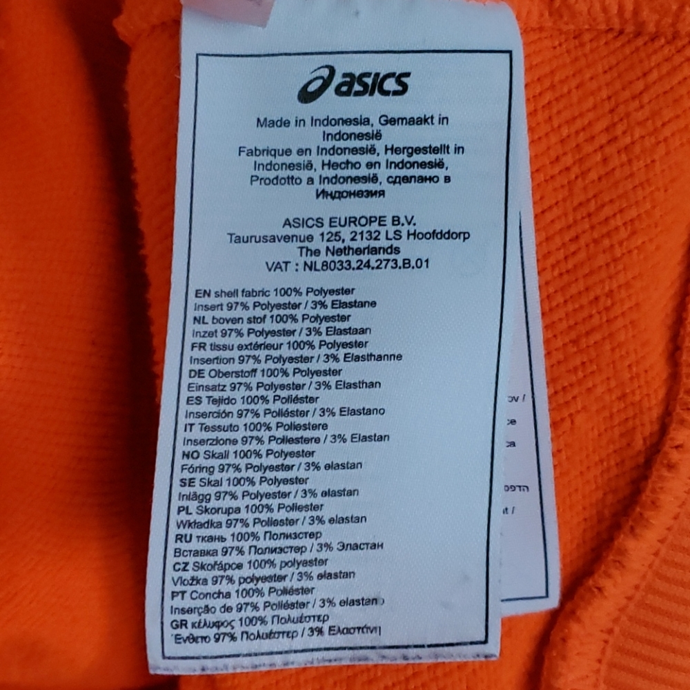Men's ASICS Warmup Jacket - Picture 3 of 8